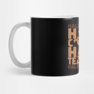 Half Coffee Half Teacher Mug